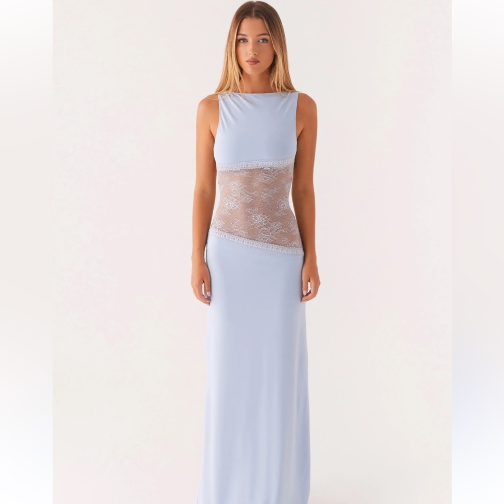 Peppermayo Light Blue Maxi Dress
